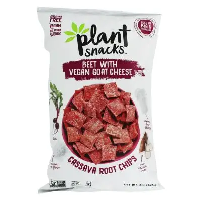 Vegan Goat Cheese Chips by Plant Snacks