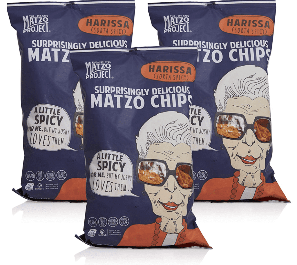 Matzo Harissa Chips